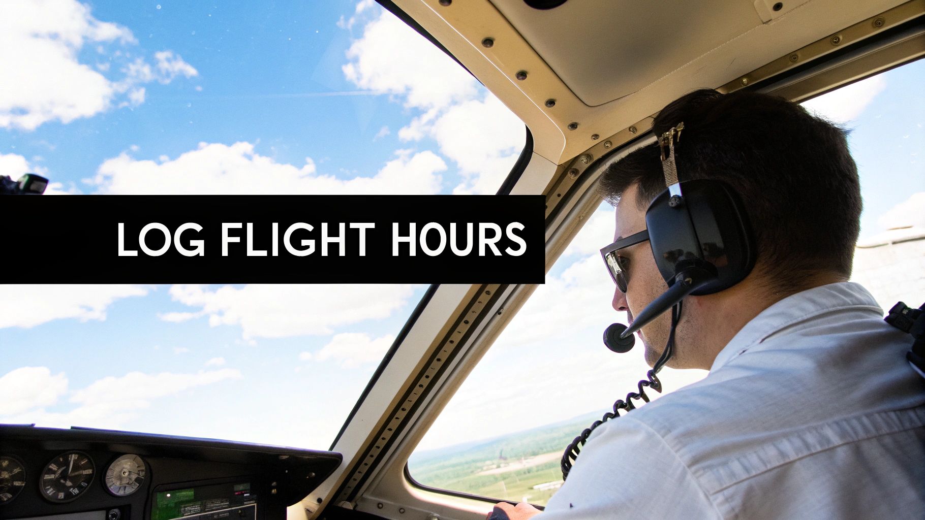 How to Become a Commercial Pilot: Your Complete Guide 5 A person reviewing financial documents at a desk, planning for flight school costs.