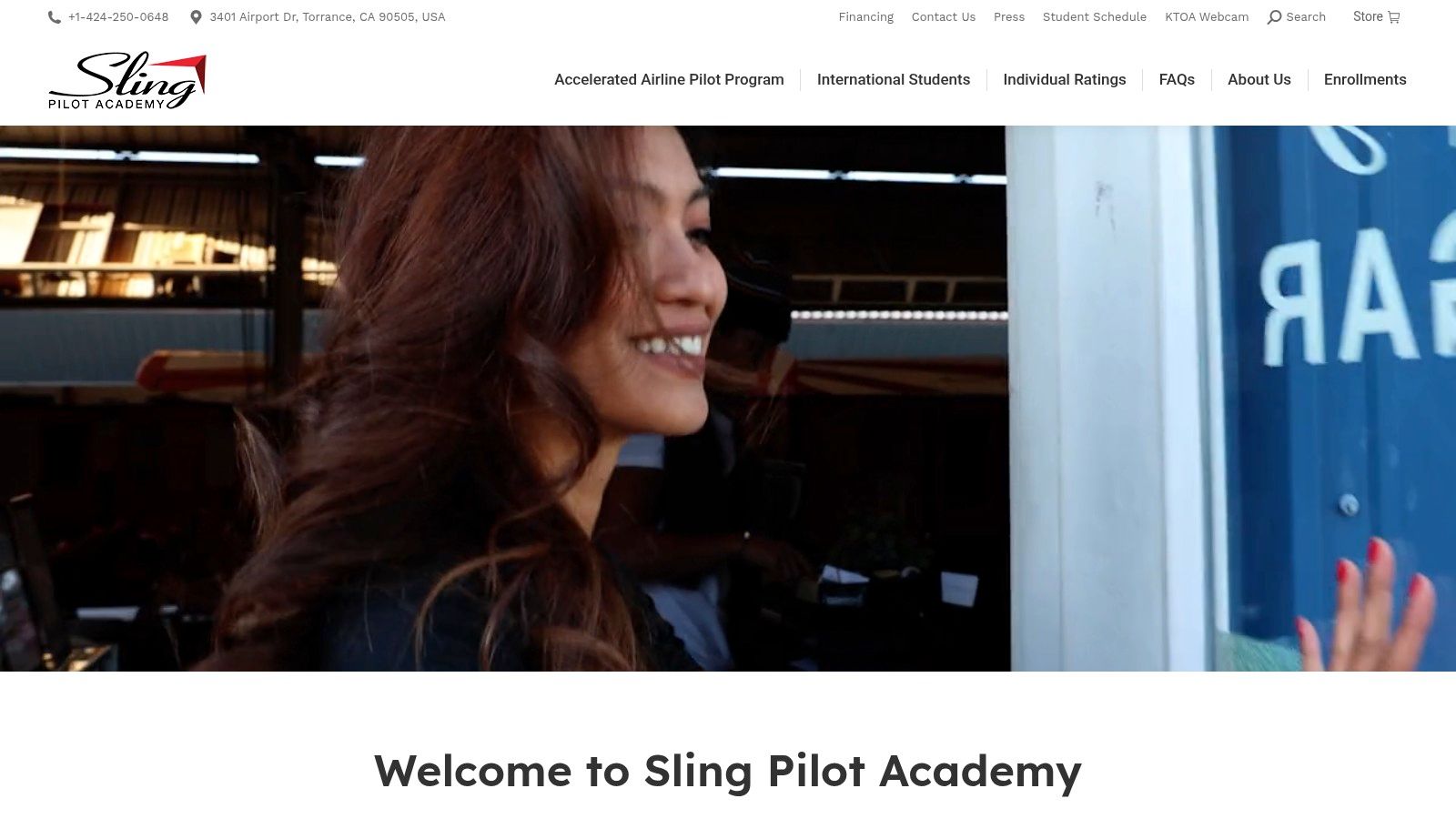 Top 7 Aviation Schools in Los Angeles California for 2025 4 Sling Pilot Academy – Torrance (KTOA) and other LA locations