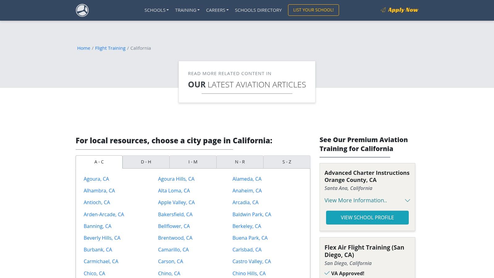 Top 7 Best Flight Schools in California for Aspiring Airline and Helicopter Pilots in 2025 6 Aviation Schools Online – Flight Training in California
