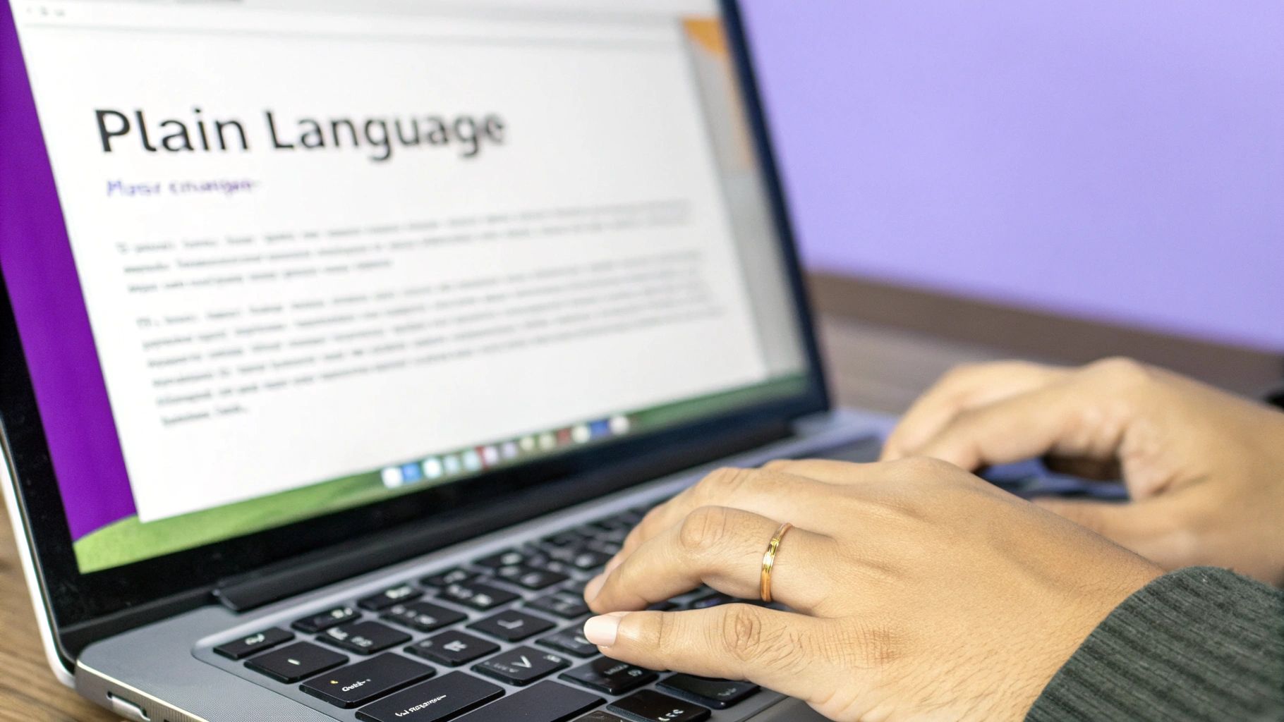 Write in Plain Language with Action-Oriented Instructions