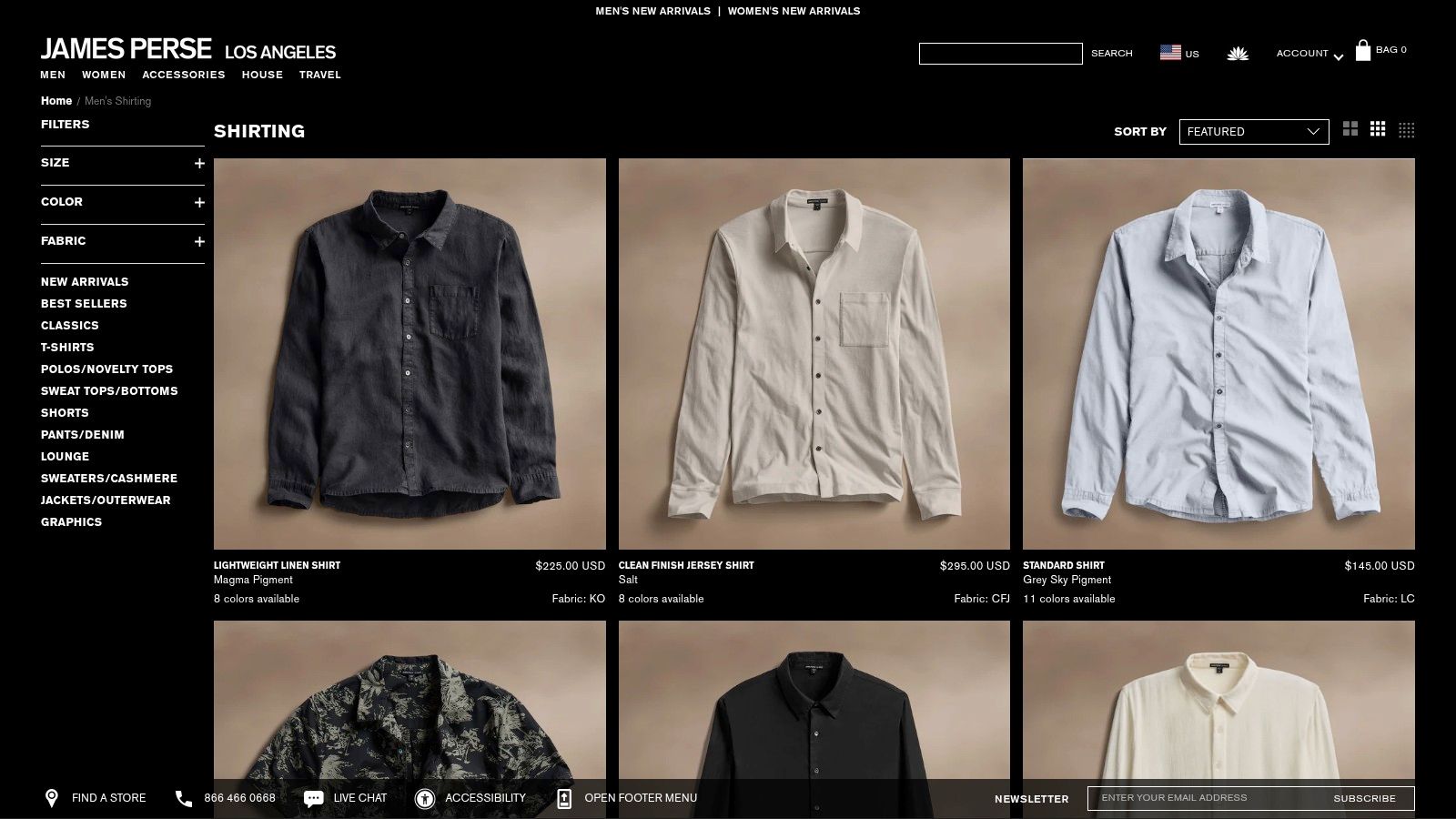 Linen Button-Down Shirt