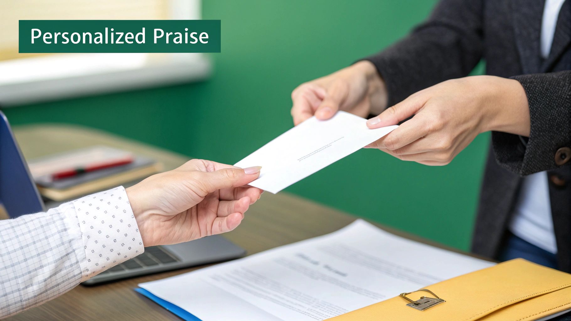 The Personalized Compliment and Insight Email