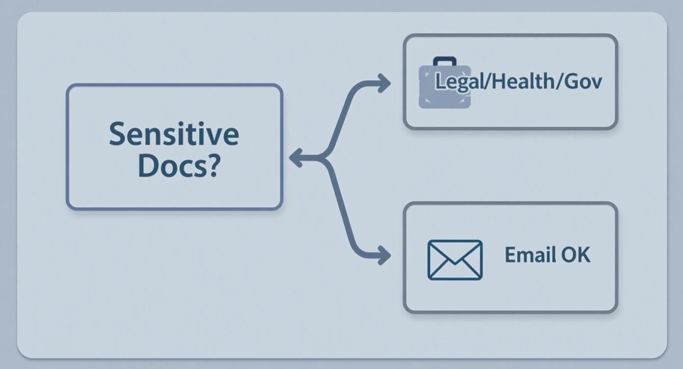 Infographic about how to fax from computer free