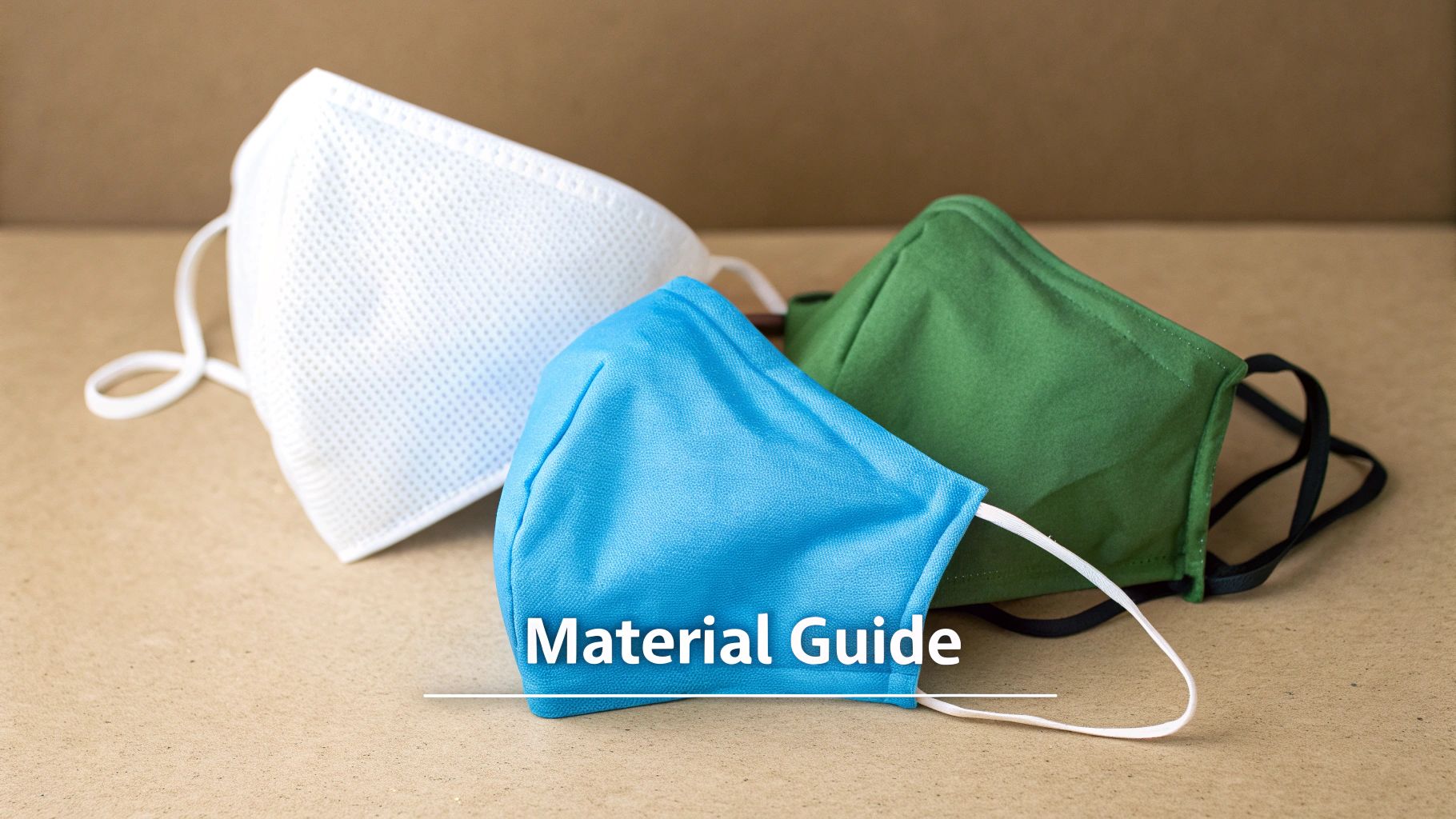 A collection of sleep masks made from different materials like silk and foam