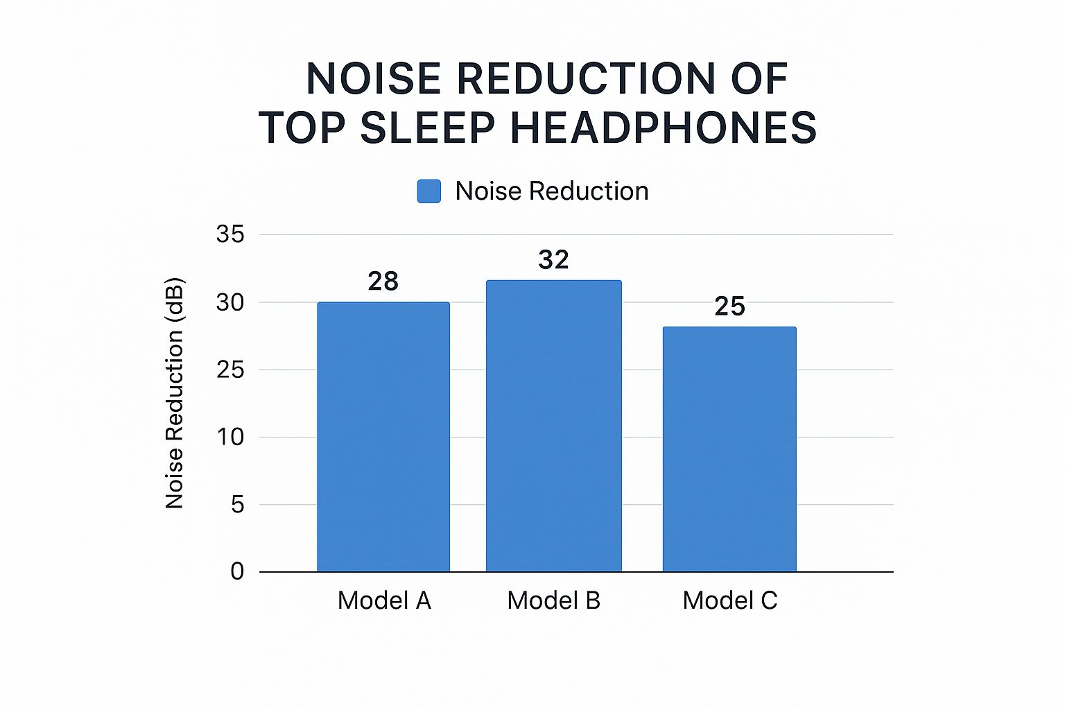 Infographic about sleep headphones review
