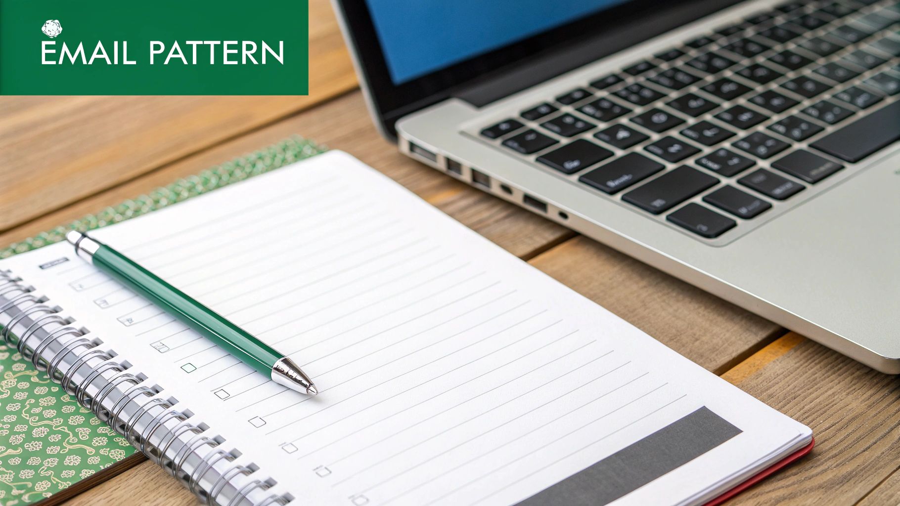 A person connecting puzzle pieces, symbolizing the process of figuring out an email pattern.