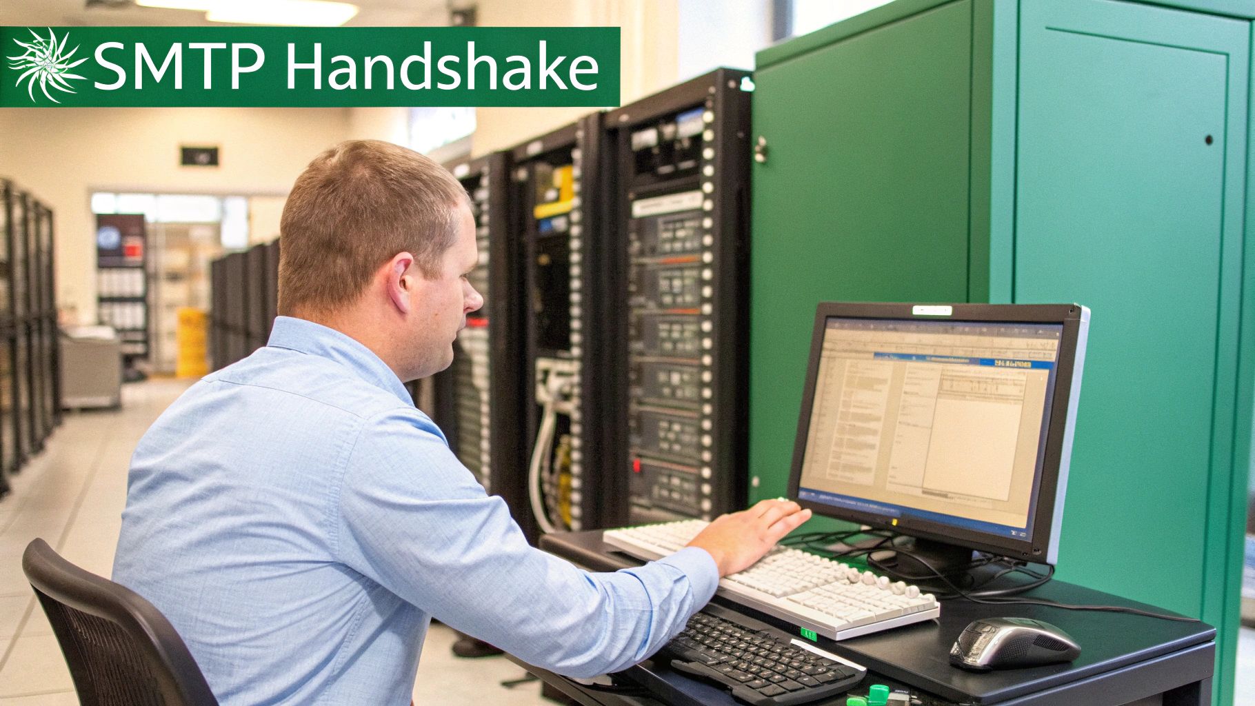 A person tending to a healthy, growing plant, symbolizing email list maintenance.