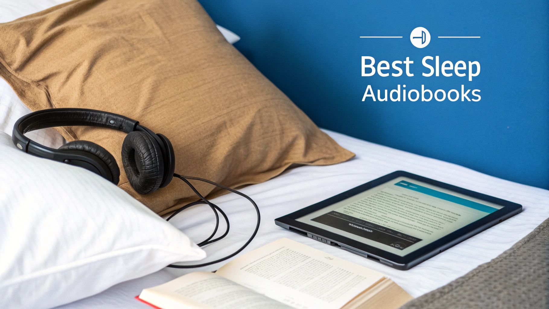 A person sleeping peacefully with a book on their chest.