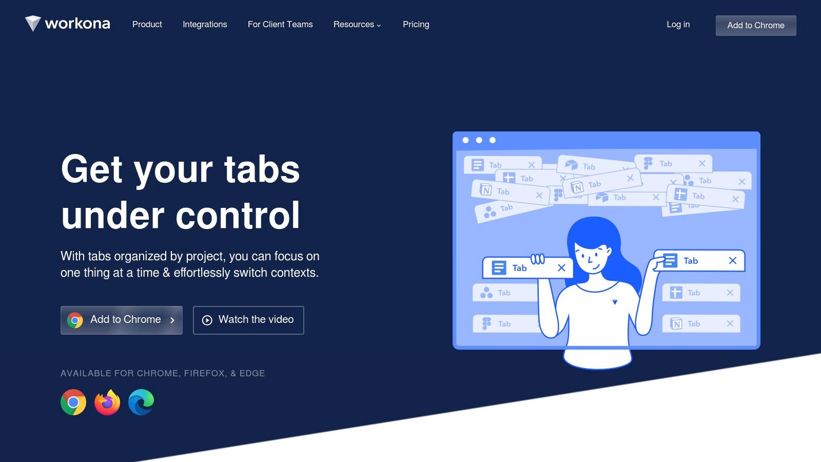 Workona – Tab Manager & Workspaces (official site)