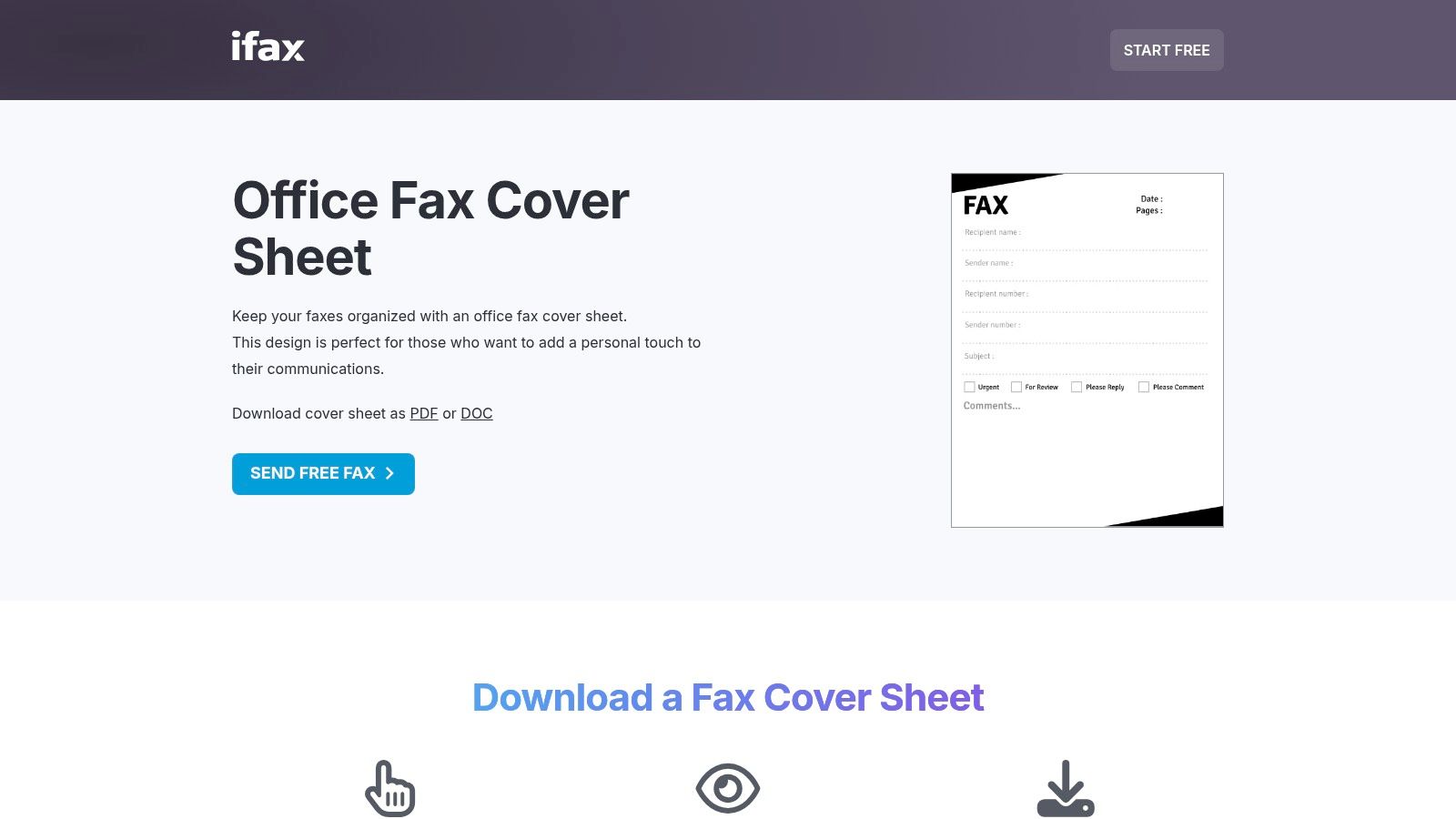 iFax (Template Library)