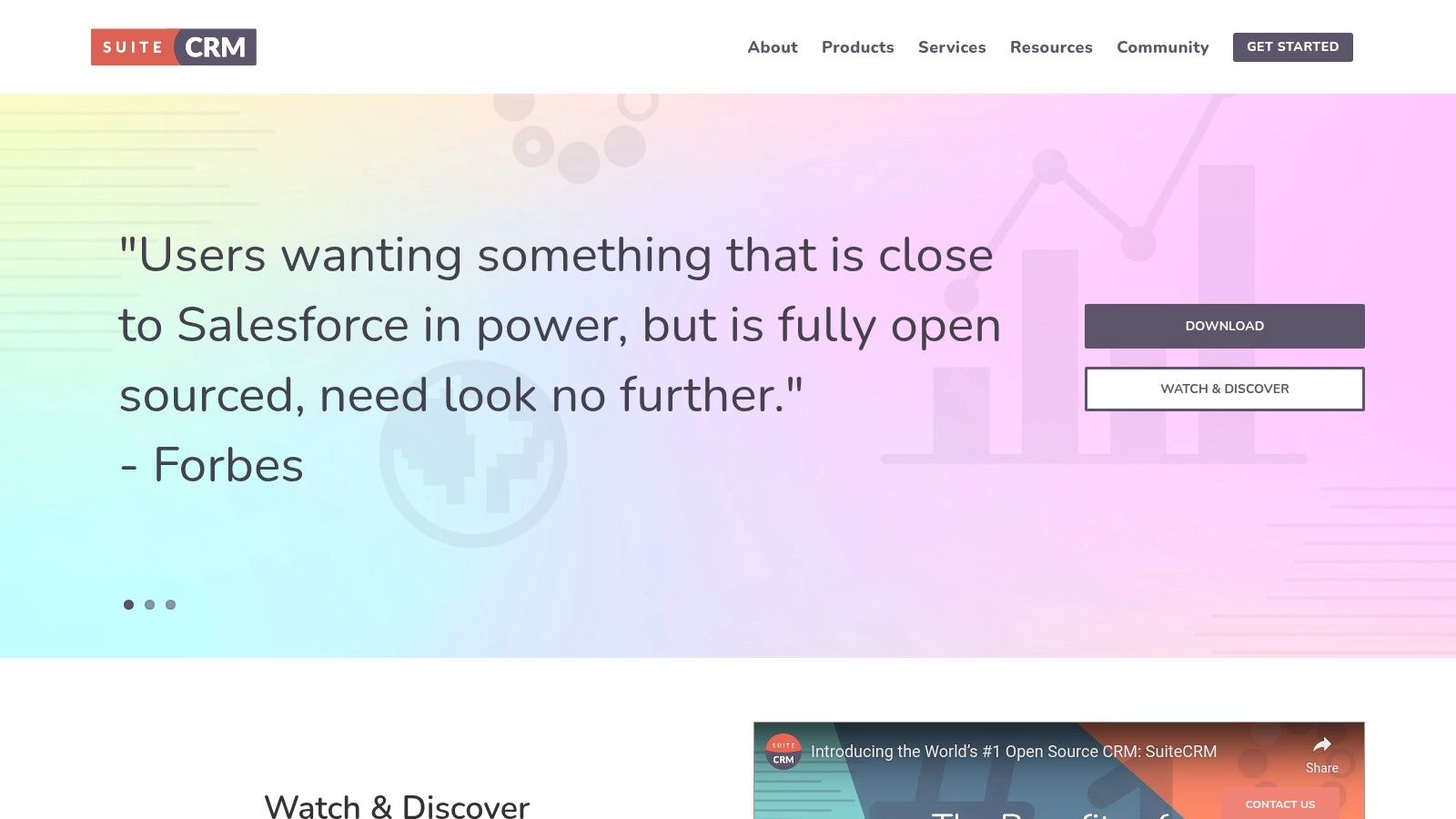 SuiteCRM (Open‑source)