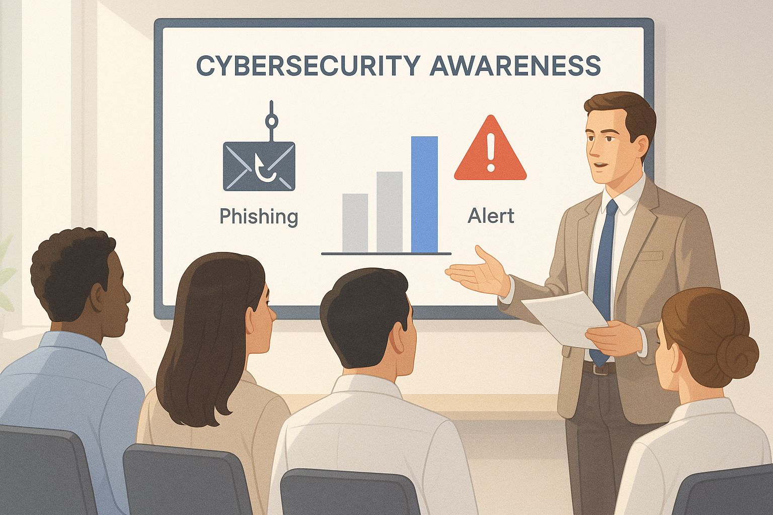 Infographic about how to prevent a cyber attack
