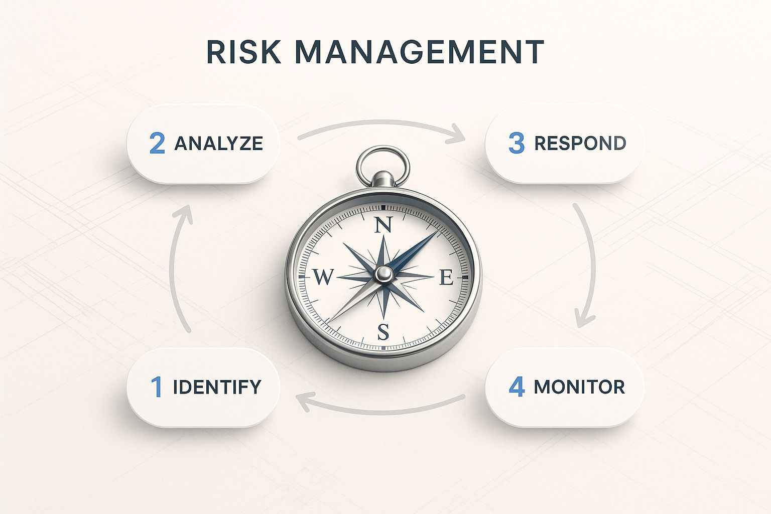 Infographic about life cycle risk management