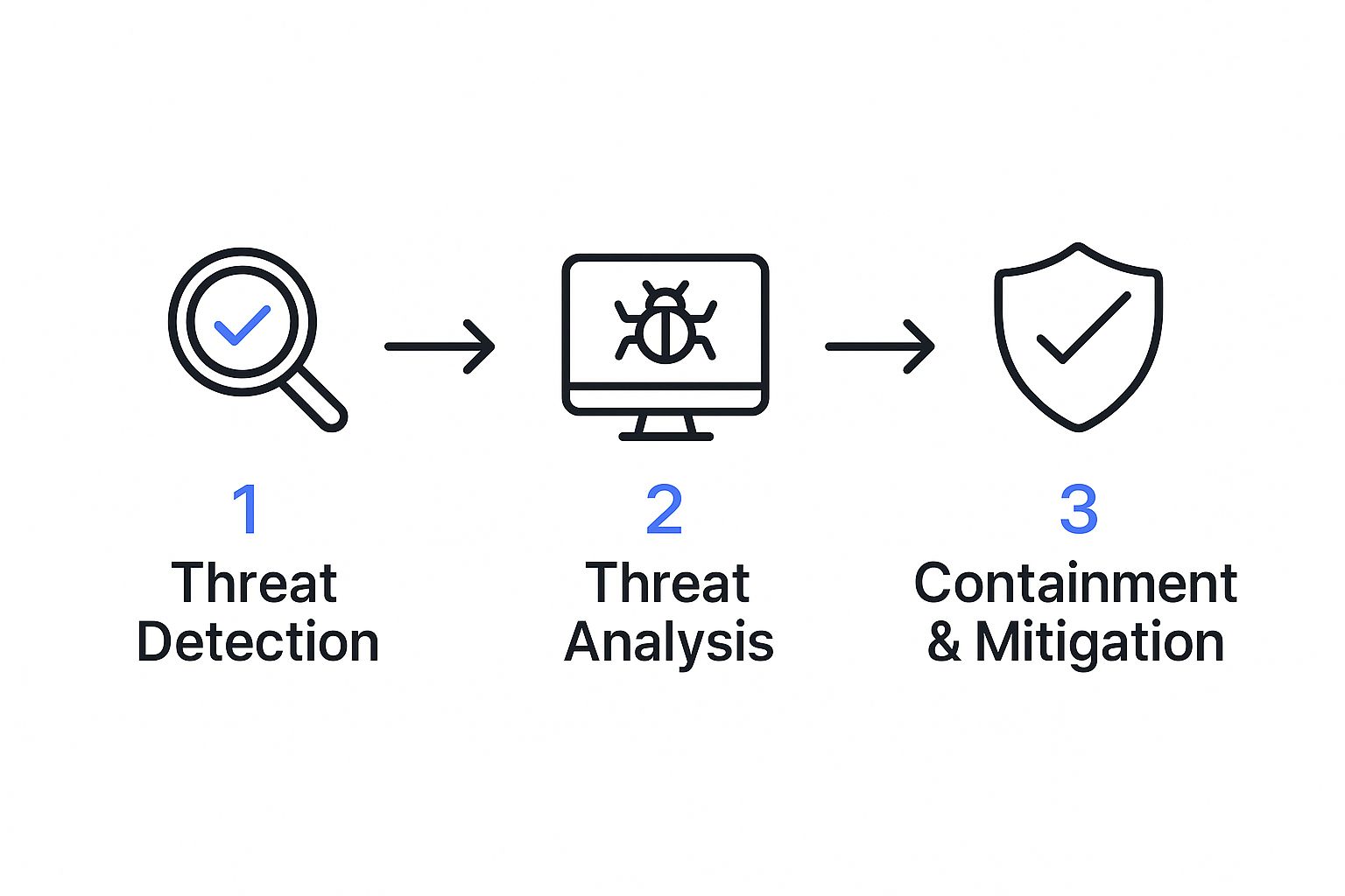 Infographic about managing security operations