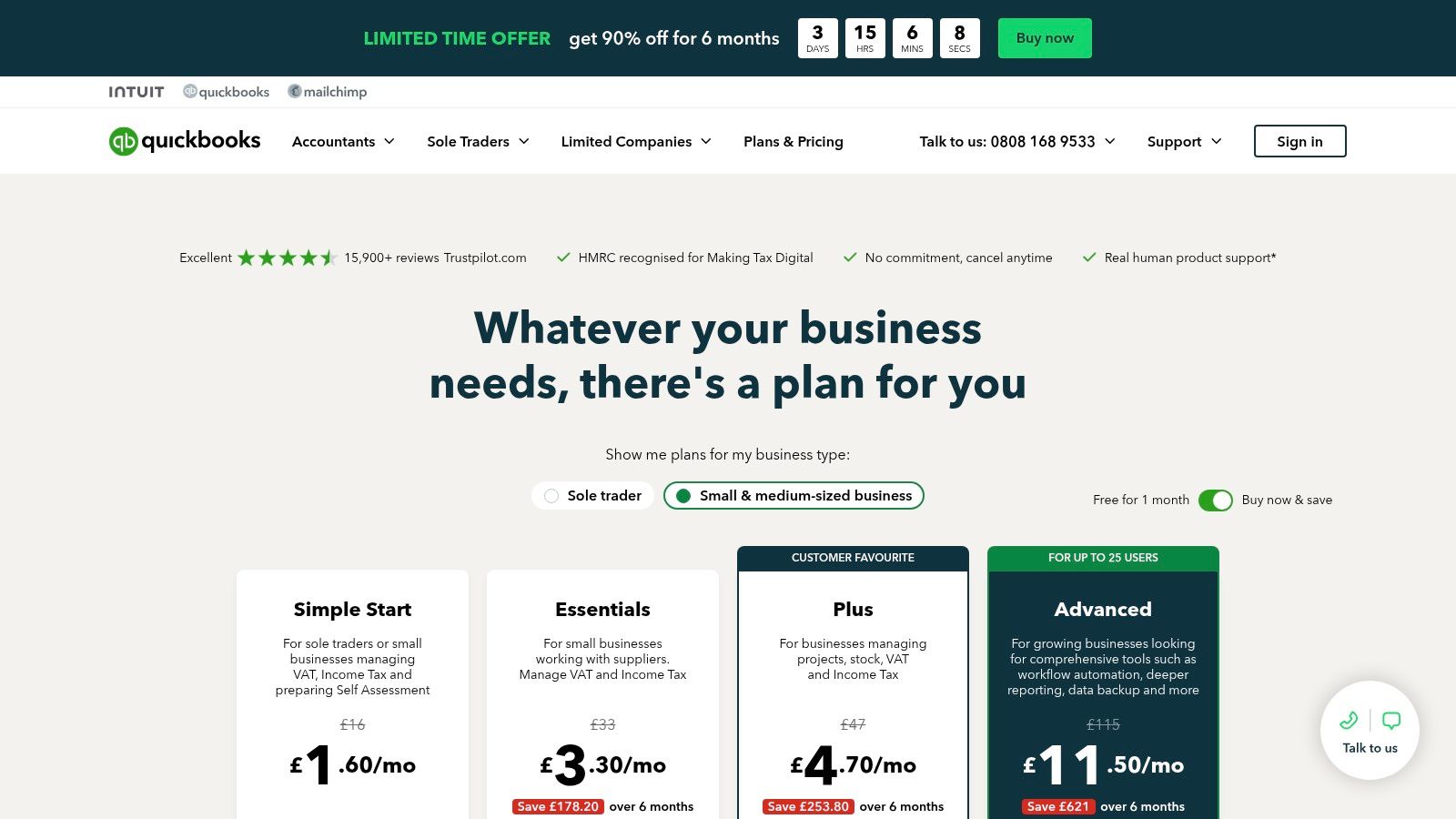 QuickBooks Online (UK)