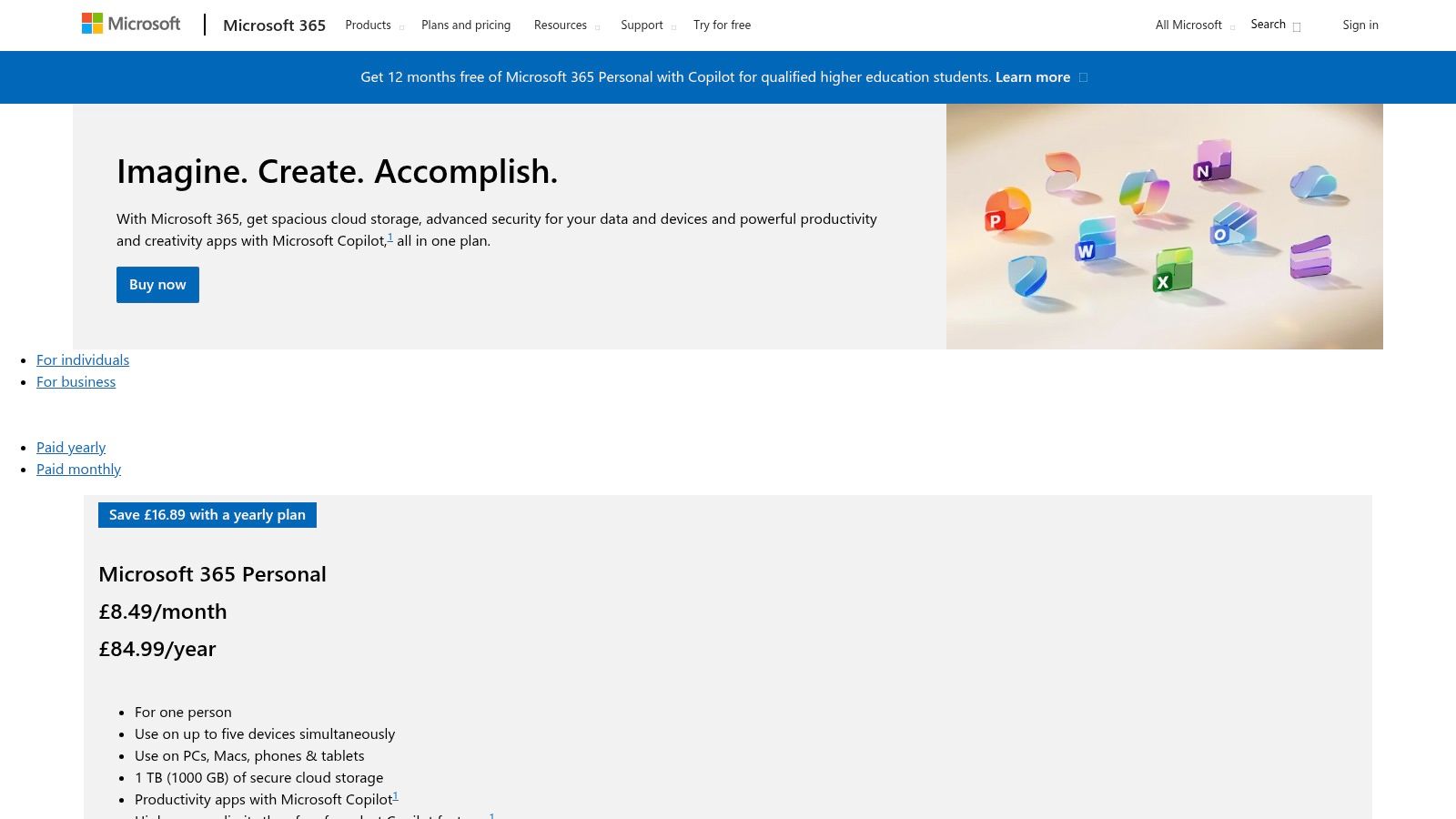 Microsoft 365 (OneDrive for Business + SharePoint)