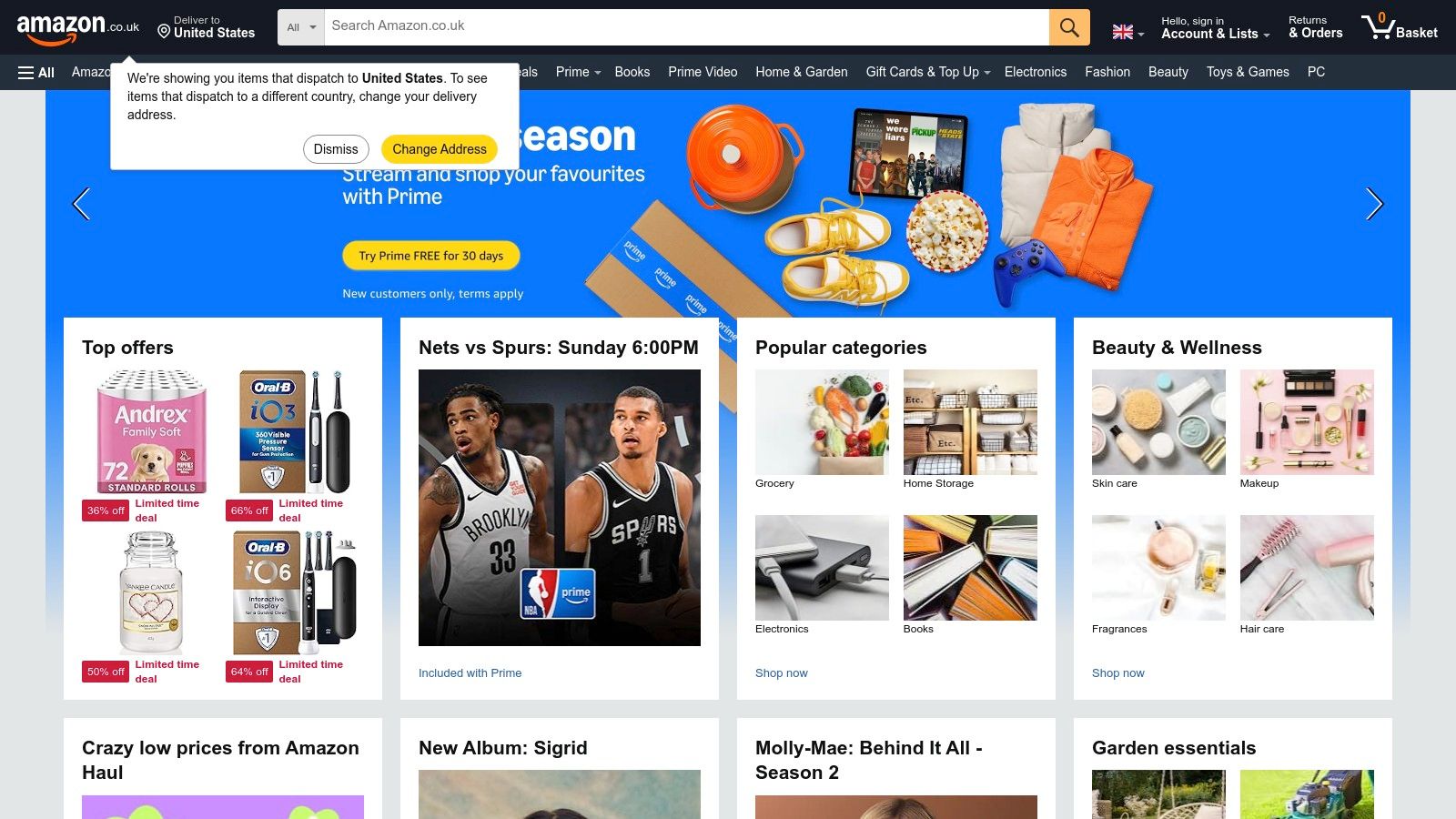 Amazon UK