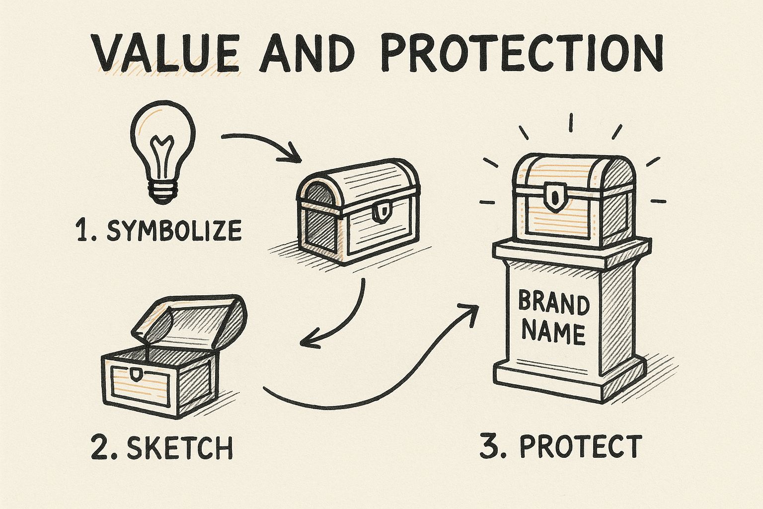 Infographic about how do you protect your business name
