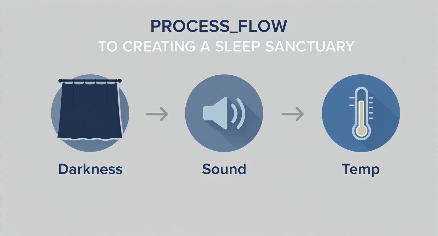 Infographic about natural sleep aid for baby