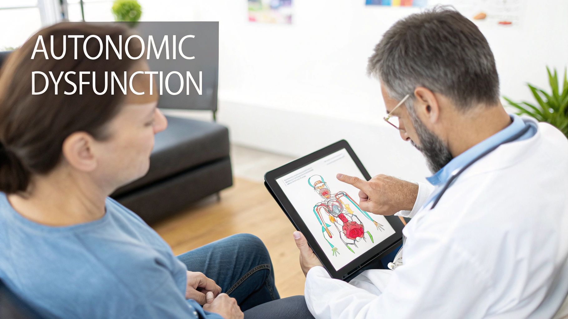 Autonomic dysfunction illustration