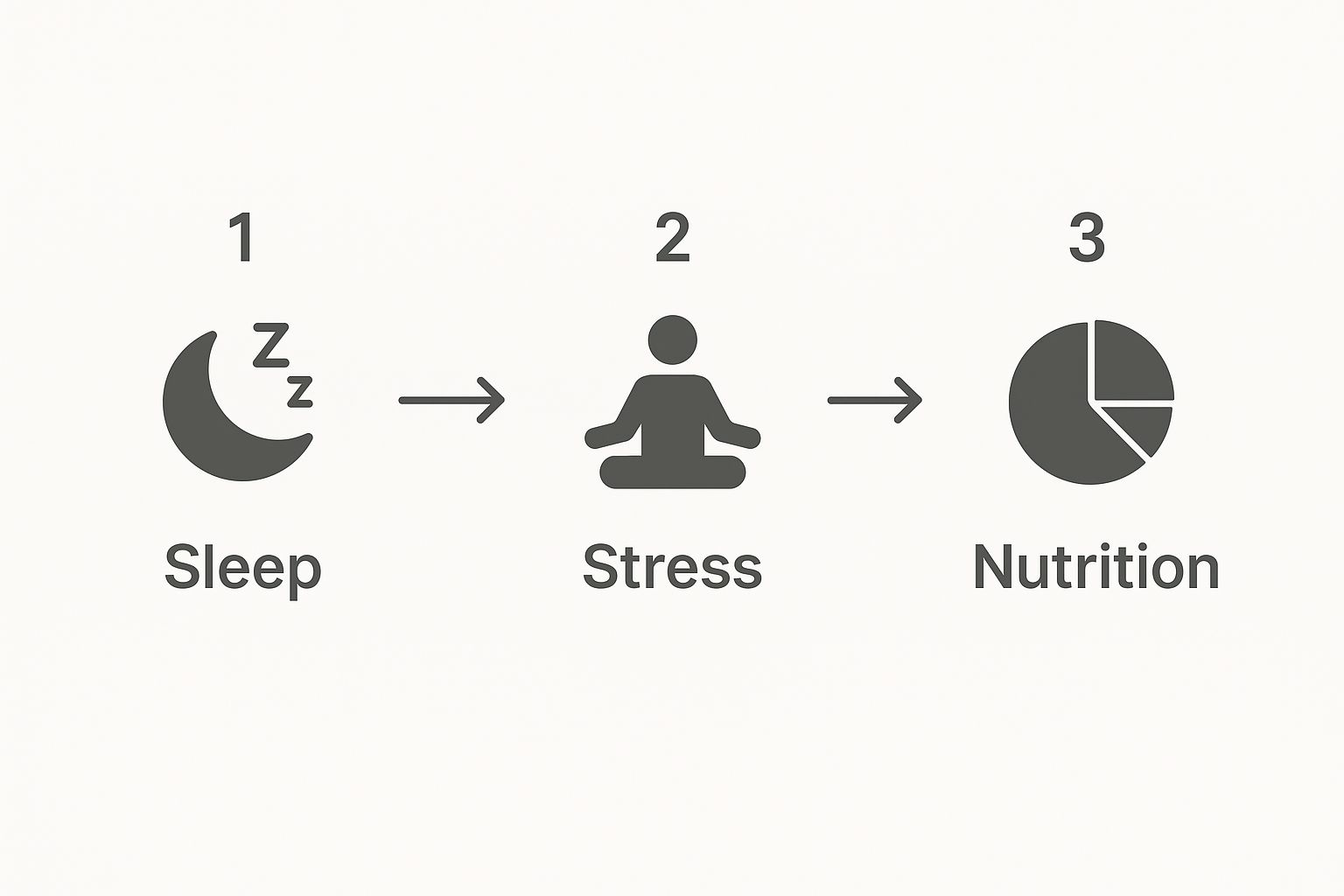 Infographic about how to repair your autonomic nervous system