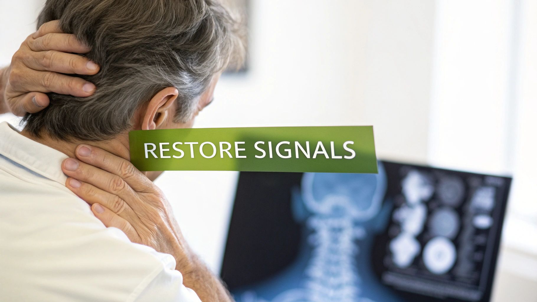 A winding path through a calm landscape, representing the healing journey.