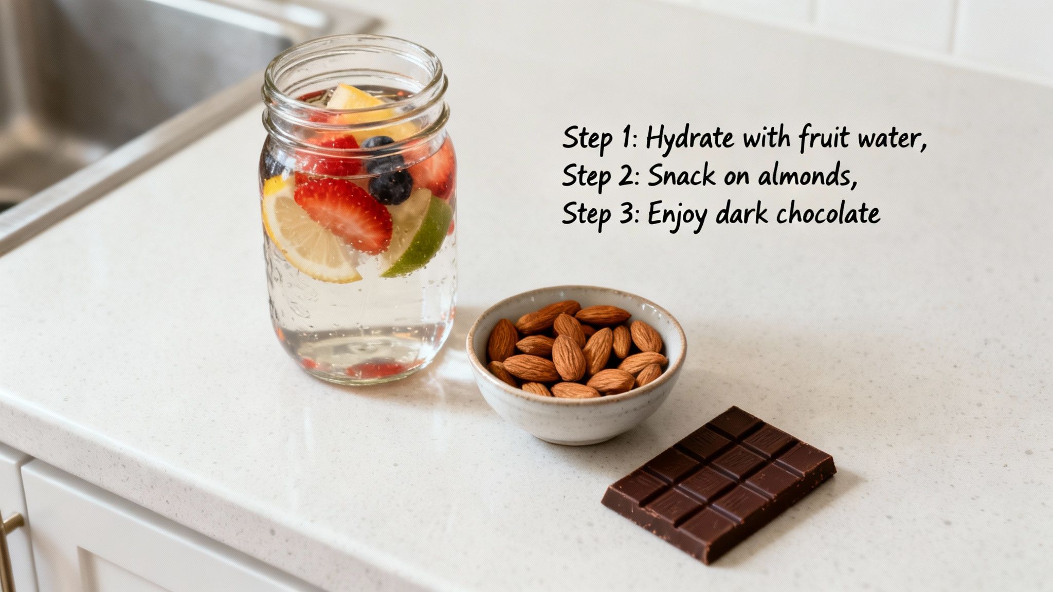 Une personne préparant un repas sain et équilibré