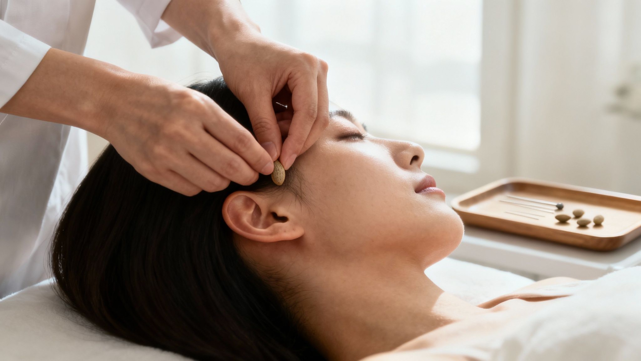 Personne marchant dans un parc, symbolisant de nouvelles habitudes saines