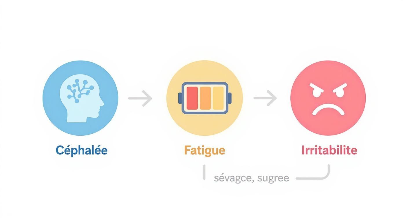 Infographic about sevrage au sucre