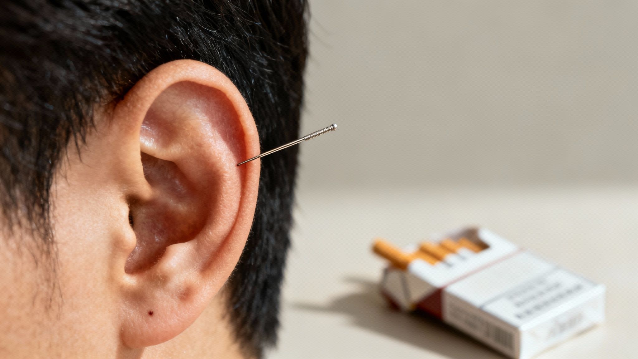 Calendrier avec une date entourée, symbolisant la fixation d'une date d'arrêt du tabac