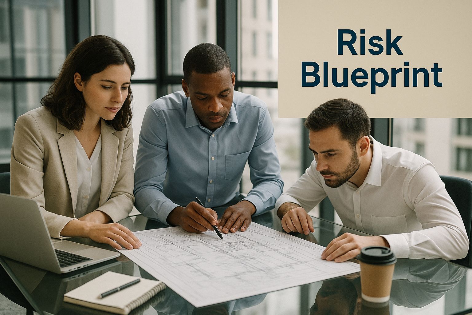 Infographic about business risk management framework