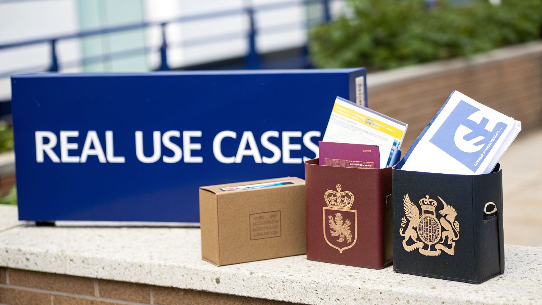 A diverse group of business professionals collaborating in a modern office, representing various business types that use mail forwarding.