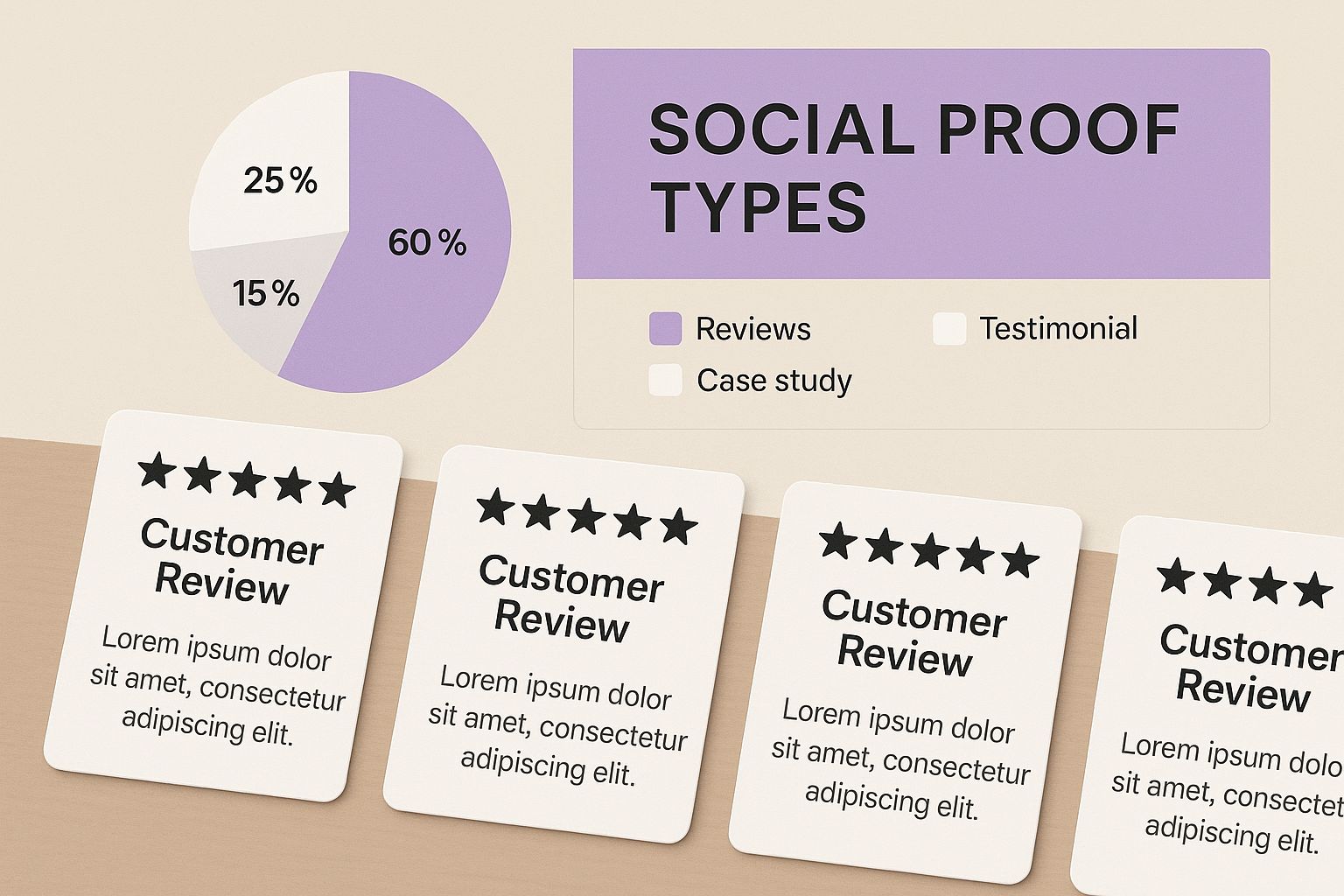 Infographic about marketing social proof