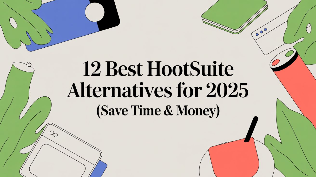 12 Best Hootsuite Alternatives for 2025 (Save Time & Money)