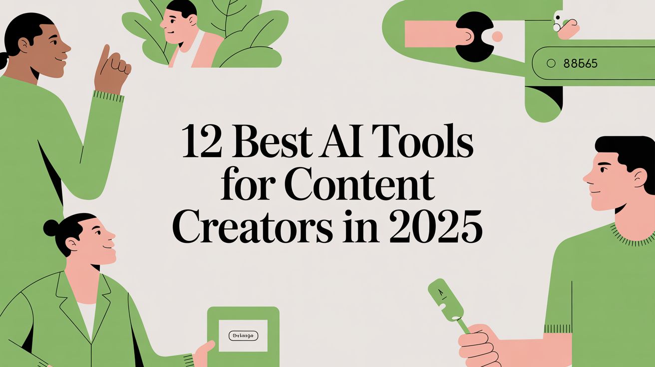 12 Best AI Tools for Content Creators in 2025