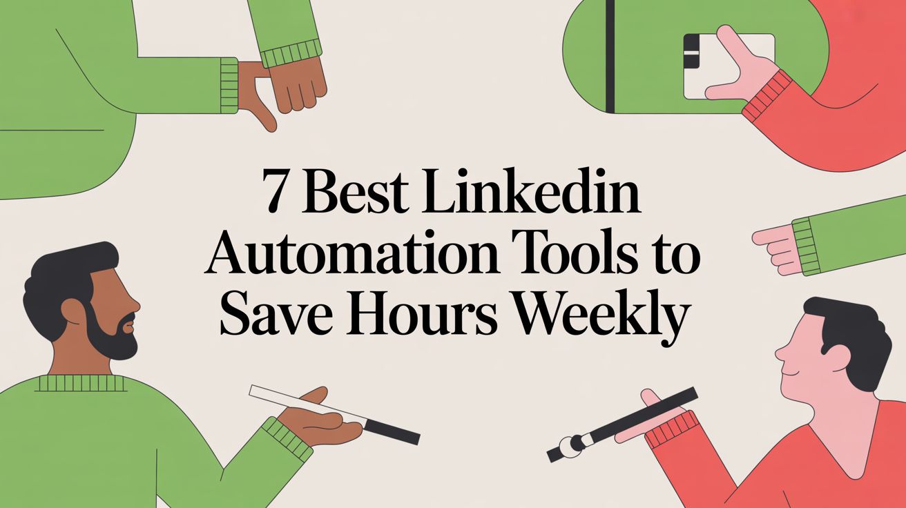 7 best linkedin automation tools to save hours weekly