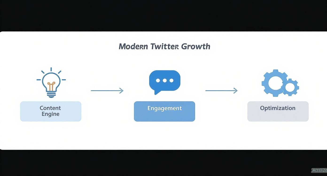 Infographic about how do you increase followers on twitter