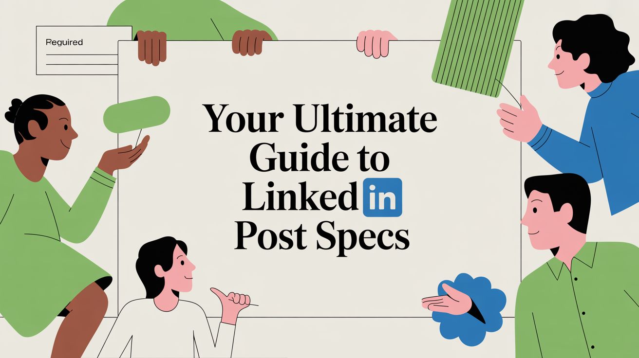 Your Ultimate Guide to LinkedIn Post Specs