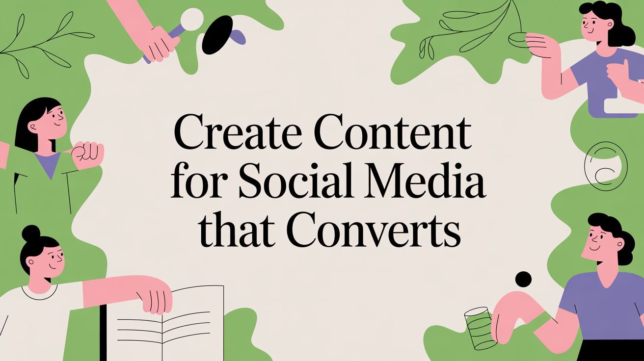 Create Content for Social Media That Converts