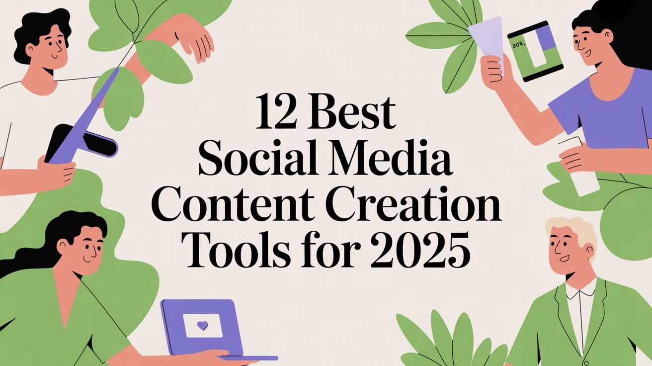 12 Best Social Media Content Creation Tools for 2025