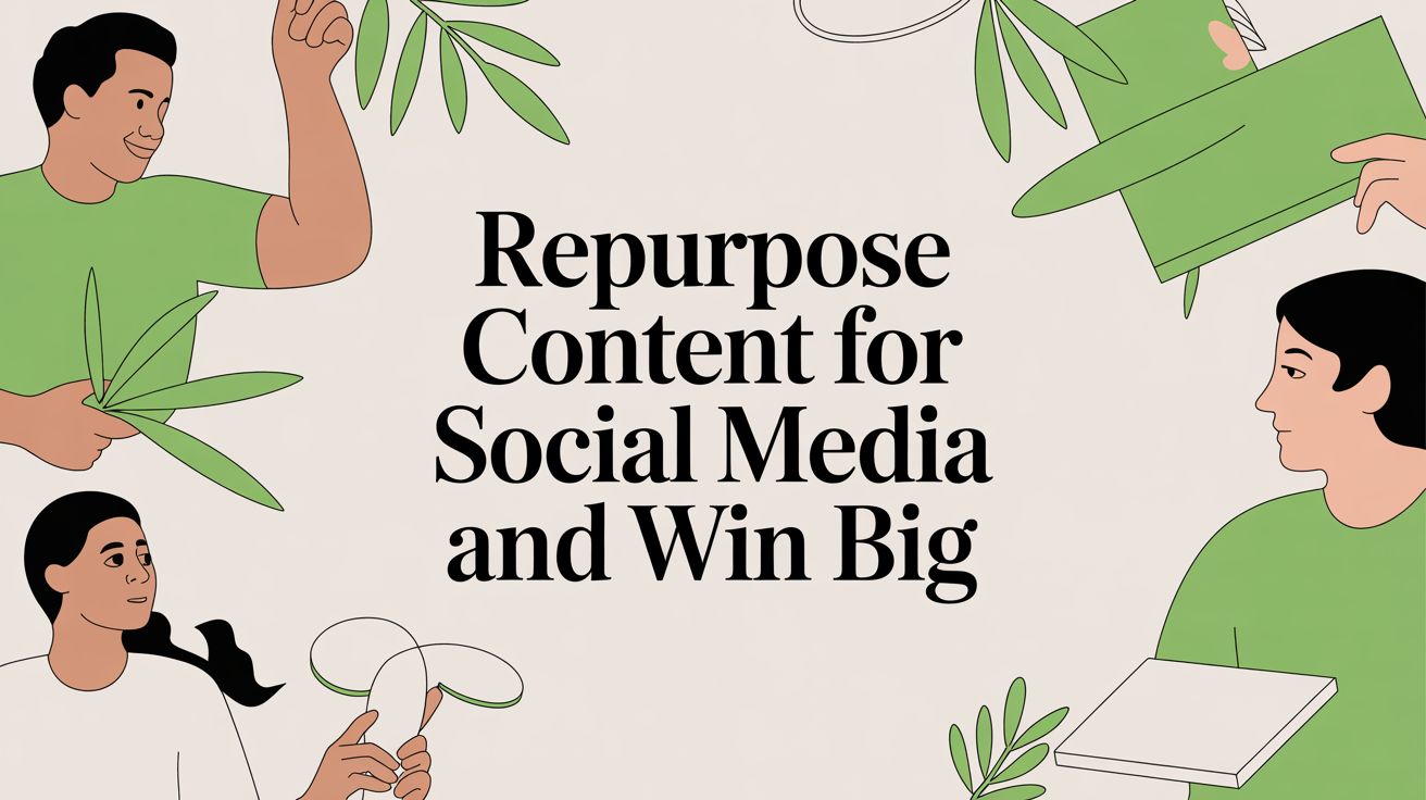 Repurpose Content for Social Media and Win Big