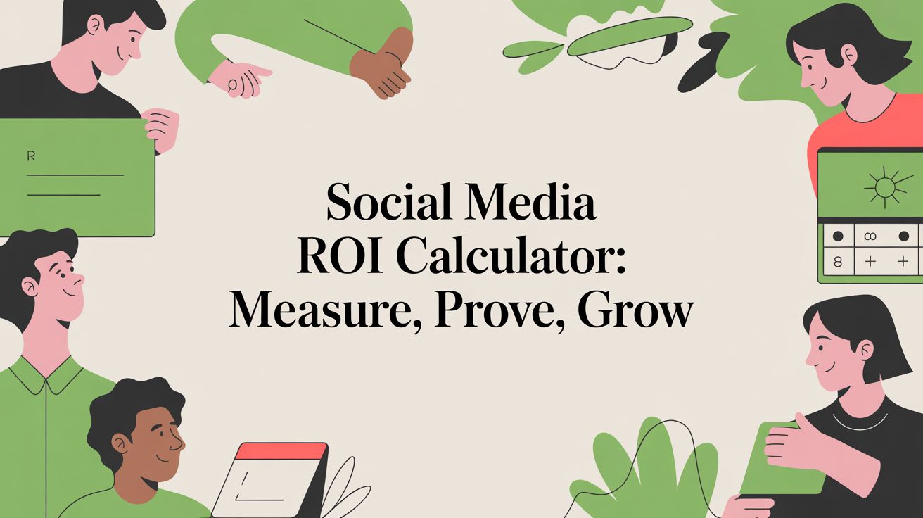 social media roi calculator: Measure, prove, grow