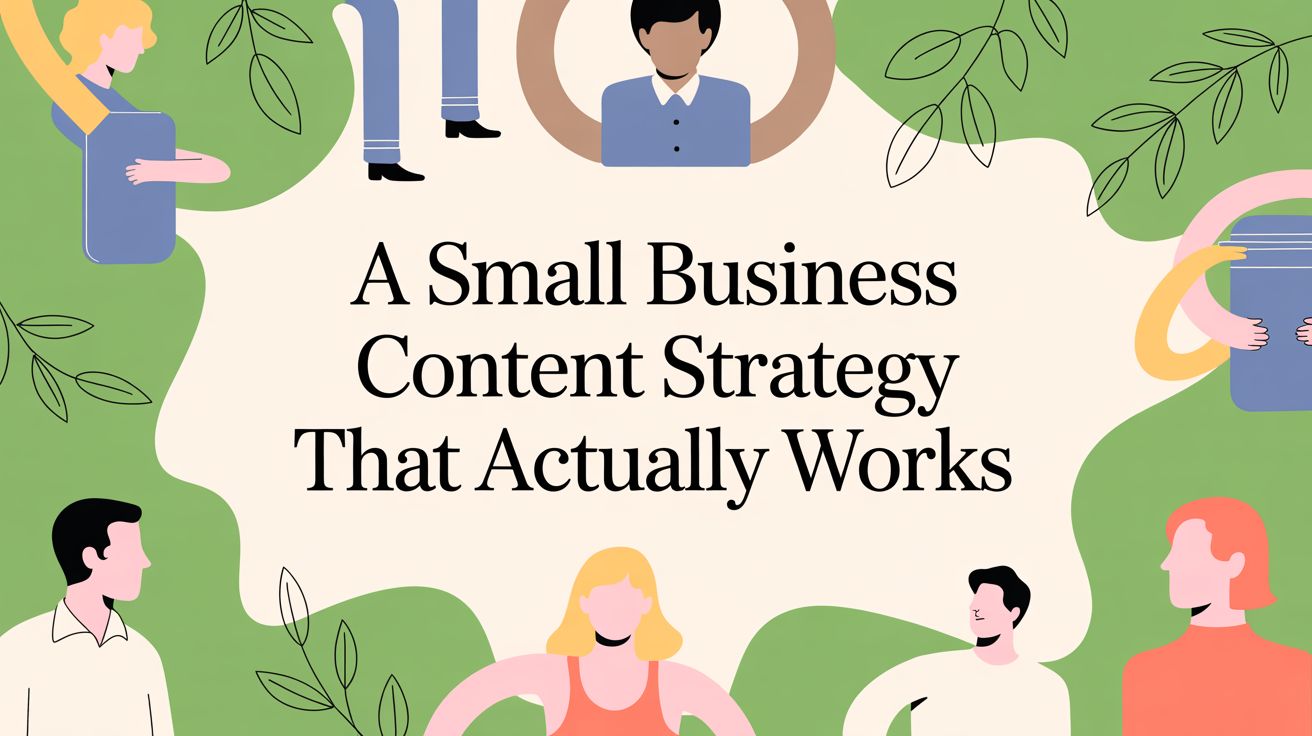 A Small Business Content Strategy That Actually Works