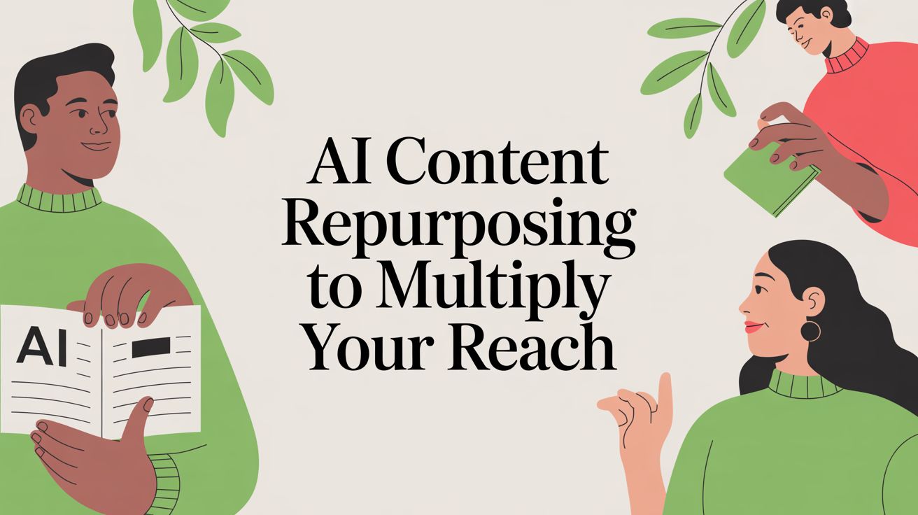AI Content Repurposing to Multiply Your Reach