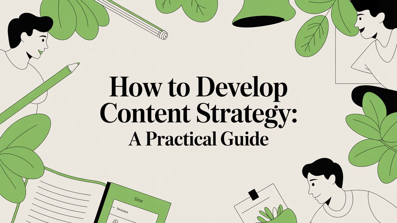 How to Develop Content Strategy: A Practical Guide for Sustainable Growth