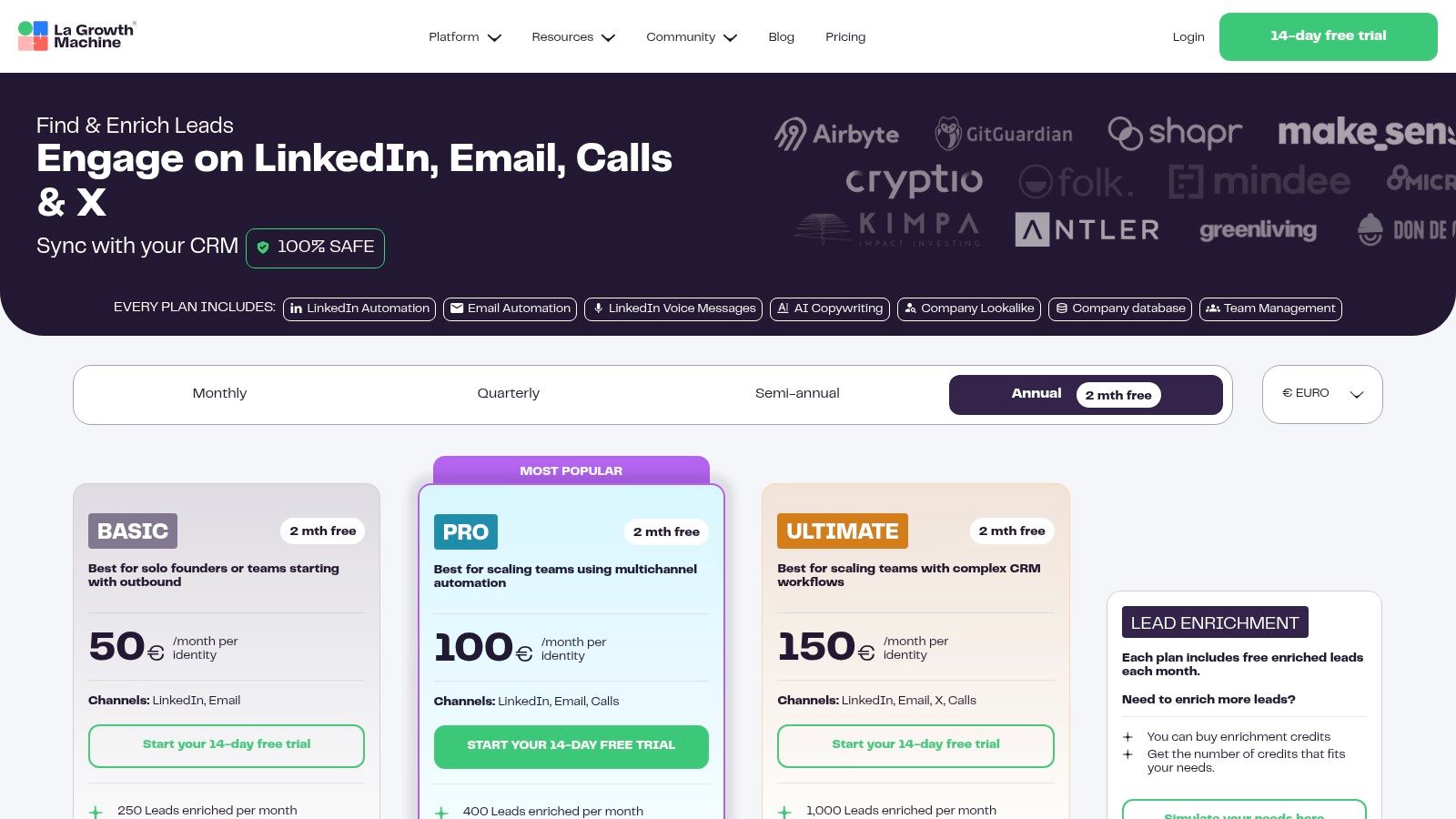 LaGrowthMachine (LGM)