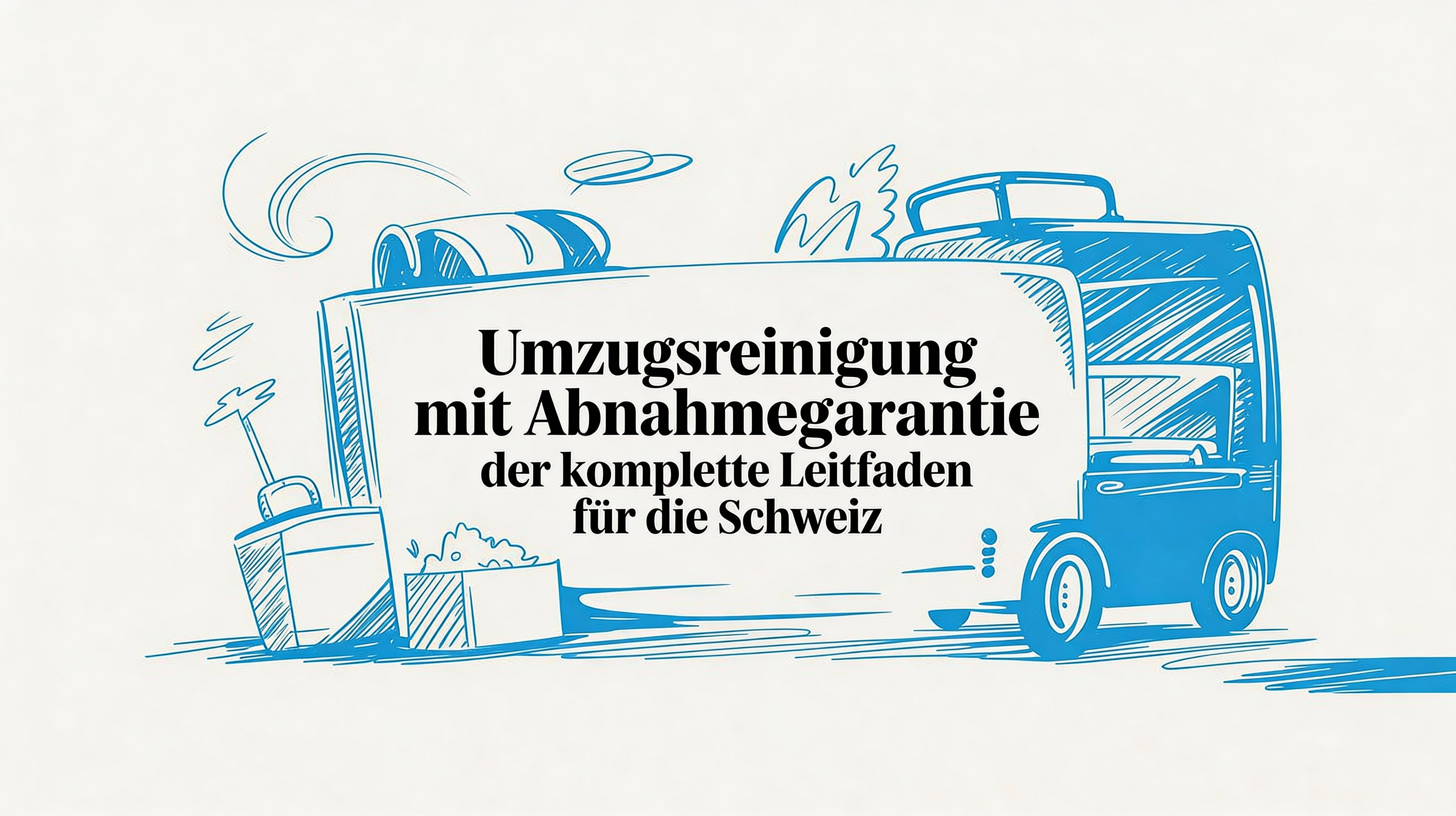 Umzugsreinigung mit Abnahmegarantie: Der komplette Leitfaden für die Schweiz