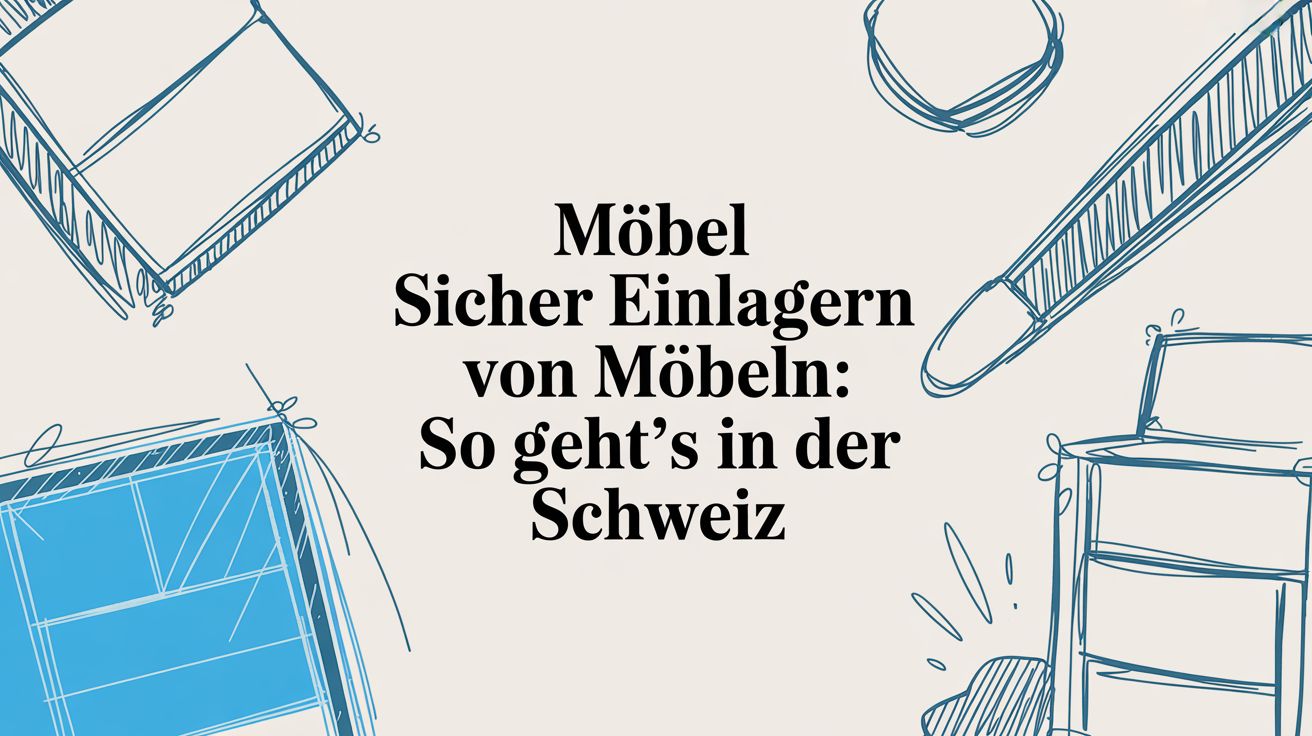 Möbel sicher einlagern: So geht's in der Schweiz