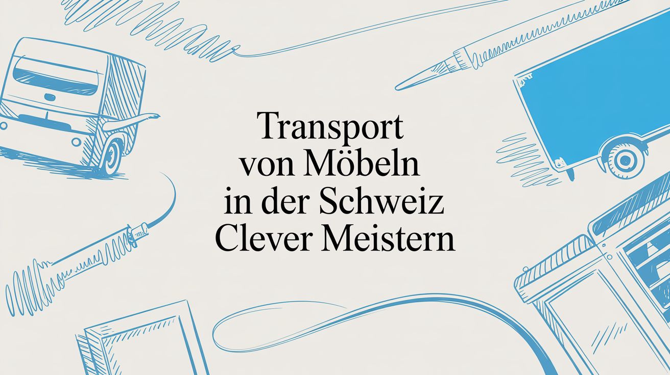 Transport von Möbeln in der Schweiz clever meistern