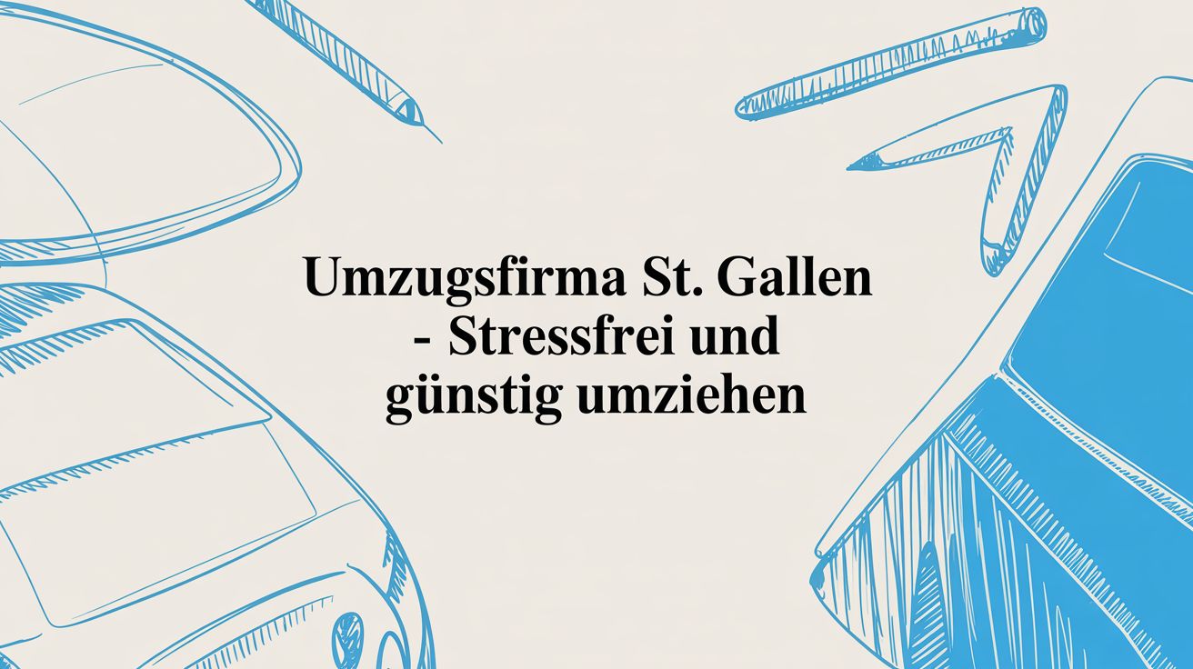 Umzugsfirma St. Gallen - Stressfrei und günstig umziehen